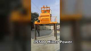 Máy trộn bê tông JS500.